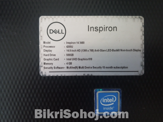 Dell inspiron 14 3480 (Seleron) Laptop